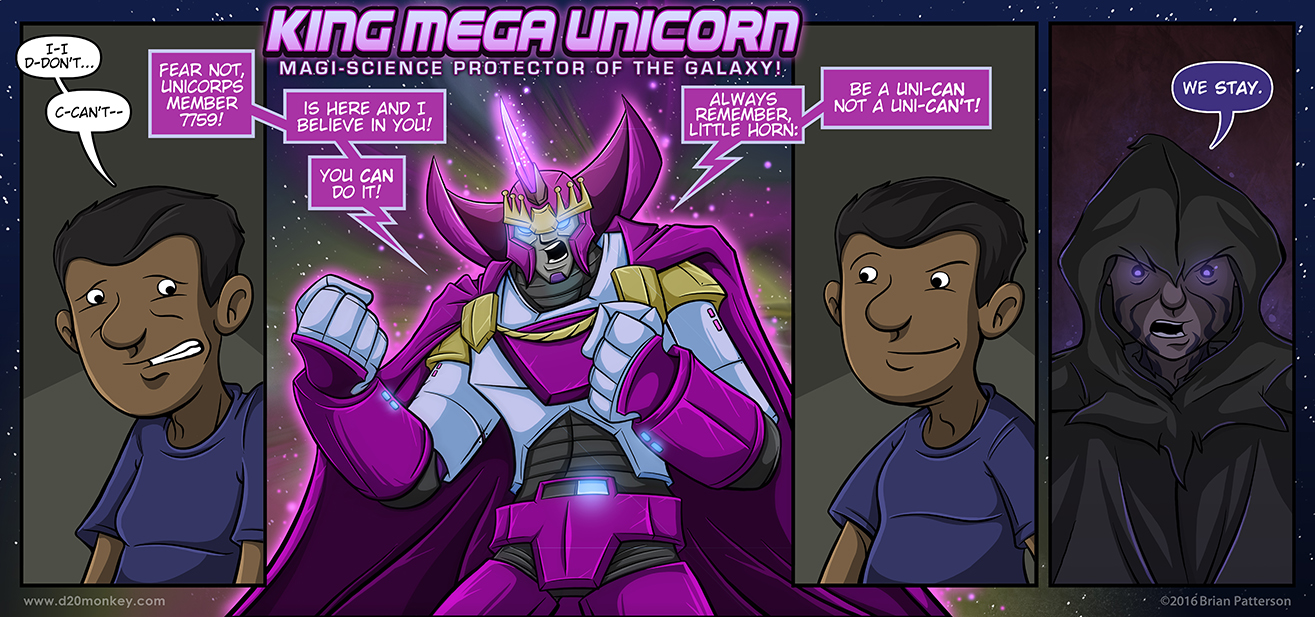 King Mega Unicorn could be one of my favorite things ever.